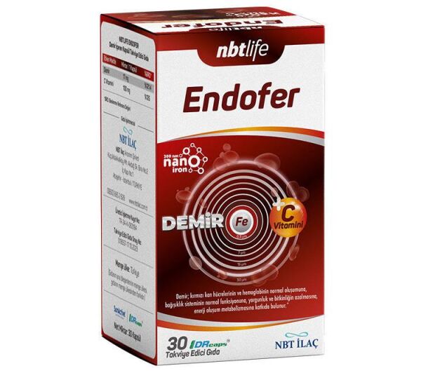 Nbt Life Endofer 30 Kapsül | Demir