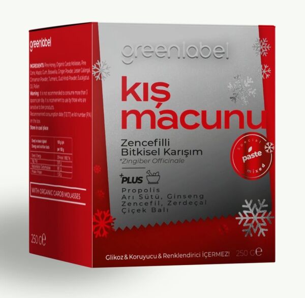 Greenlabel Ballı Kış Macunu  250 g