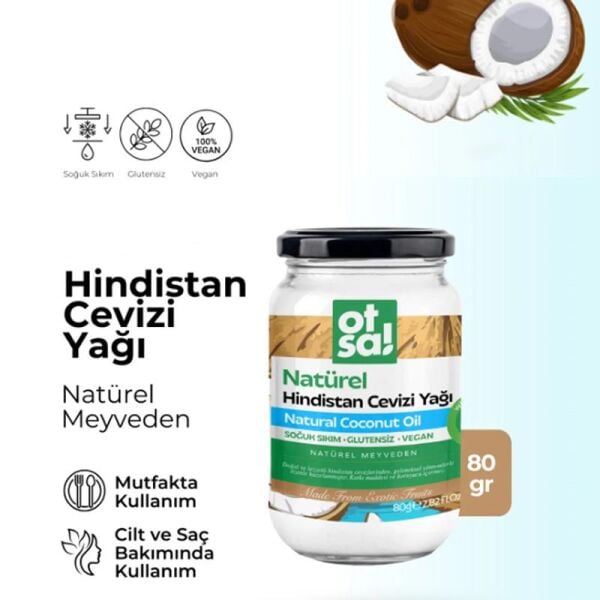 Otsa Organik Hindistan Cevizi Yağı 300 g