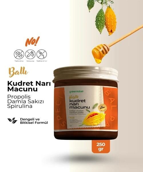 Greenlabel Ballı Kudret Narı Macunu 250 g