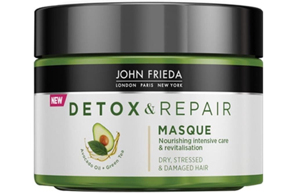 John Frieda Detox + Repair Masque 250 ml | Onarıcı ve Besleyici Bakım Maskesi