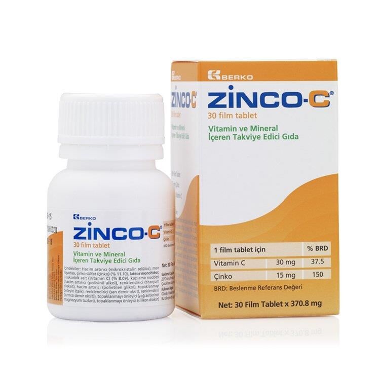 Zinco-C 15 mg 30 Tablet