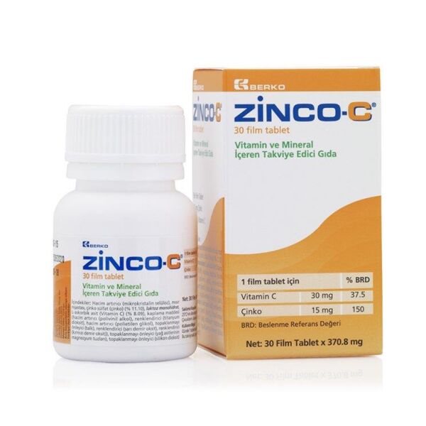 Zinco-C 15 mg 30 Tablet