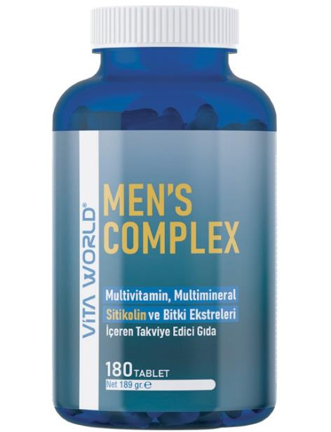 Vita World Sitikolin Men 180 Tablet