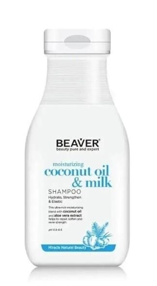 Beaver Coconut Oil Milk Moisturizing Shampoo 60ml | Saç Bakım Şampuanı