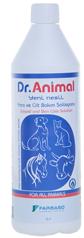 Dr.Animal Antiseptik Yara ve Cilt Bakım Solüsyonu 1lt