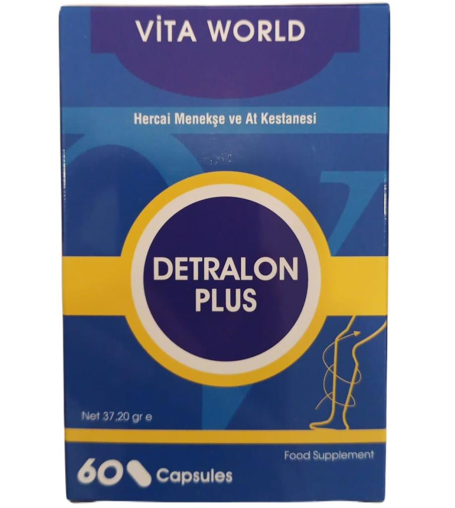 Vita World Detralon Plus 500mg 60 Tablet