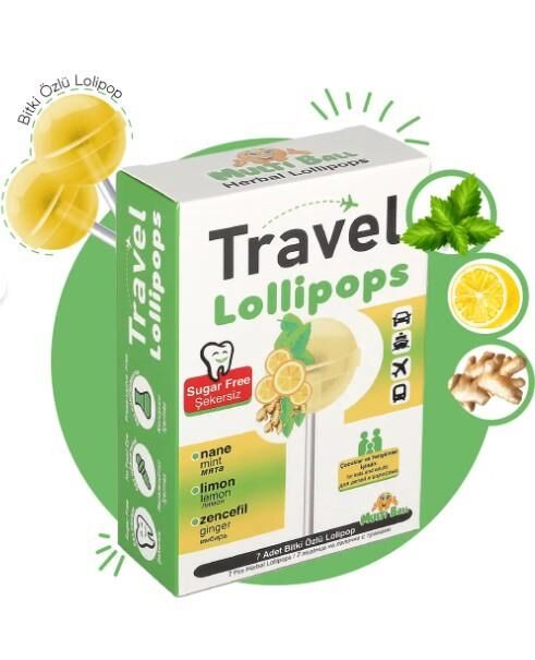 Multiball Travel Lollipops 7 Adet