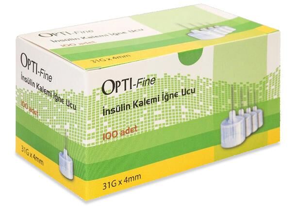 Opti-Fine İnsülin Pen Needle (İnsülin Kalem İğnesi) | 31g x 4mm