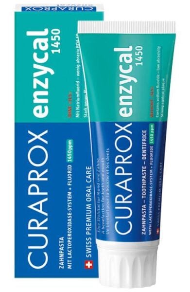 Curaprox Enzycal 1450ppm Diş Macunu 75ml