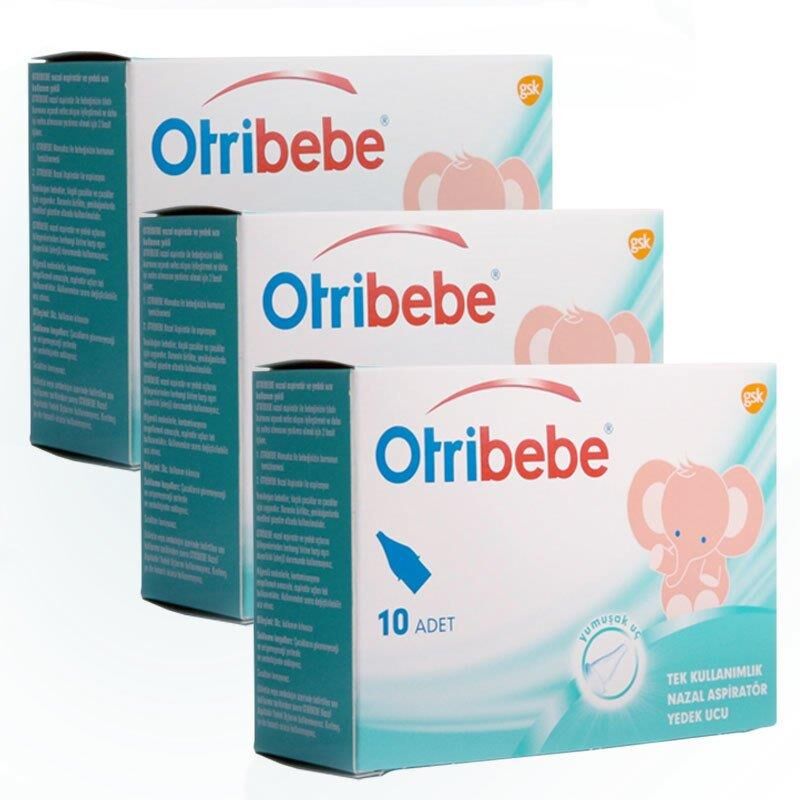 Otribebe Bebek Burun Aspiratörü Yedek Ucu | 3 Adet