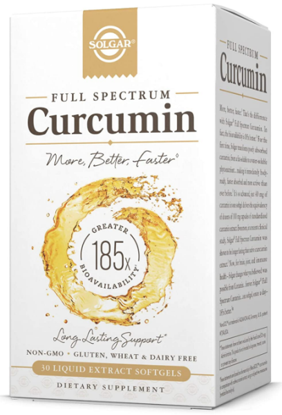 Solgar Full Spectrum Curcumin 30 Softjel