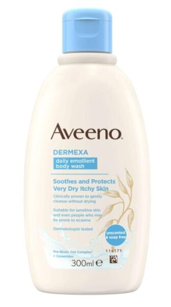 Aveeno Dermexa Emollient Body Wash 300 ml
