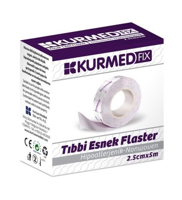 Kurmed Fix Esnek Tıbbi Flaster 2,5cm x 5m