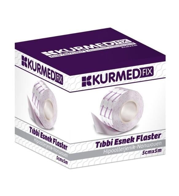 Kurmed Fix Esnek Tıbbi Flaster 5cm x 5m