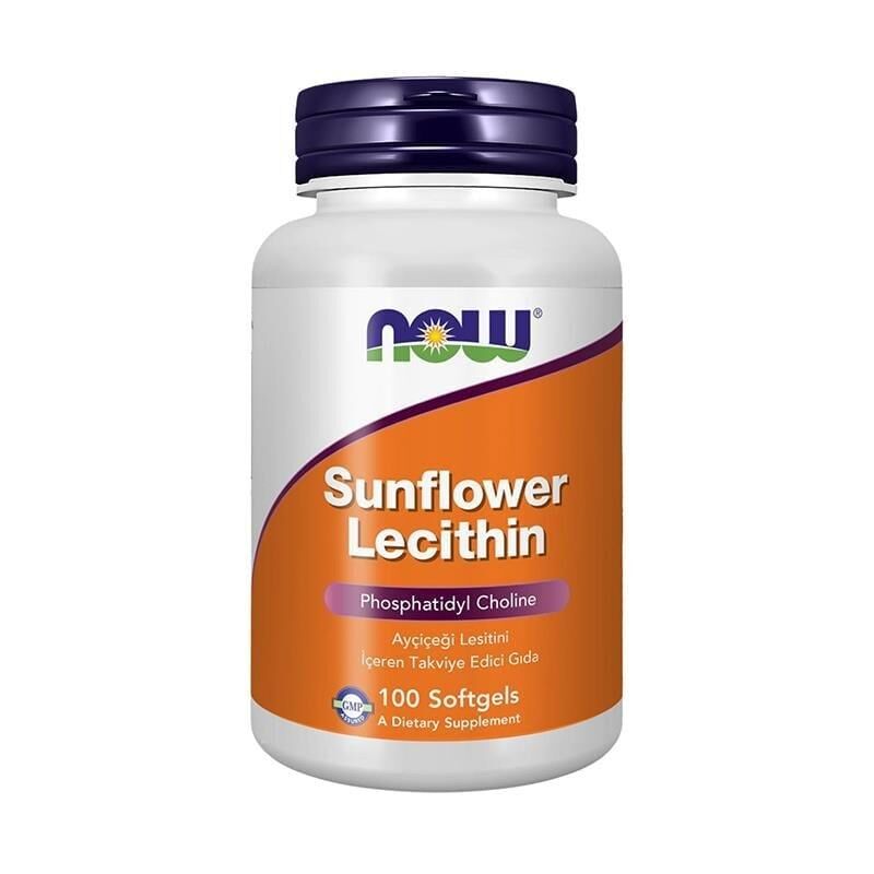 Now Sunflower Lecithin 100 Kapsül