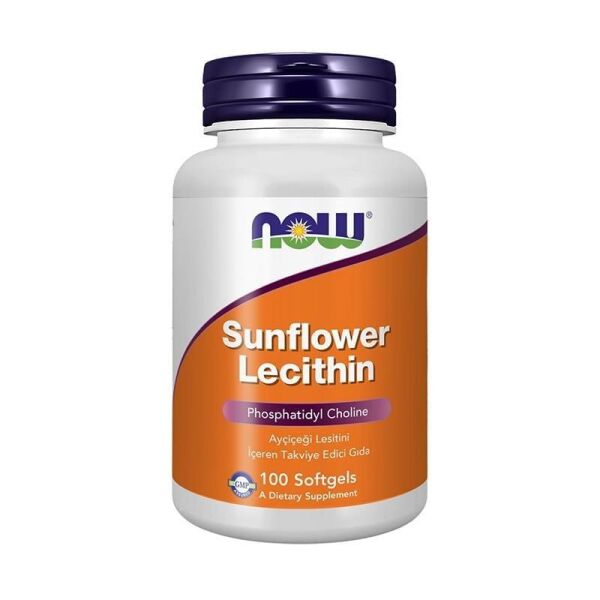 Now Sunflower Lecithin 100 Kapsül