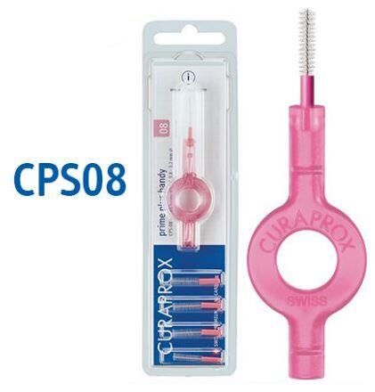 Curaprox CPS 08 Prime Plus Arayüz Fırçası Pembe 3,2mm | 5 Adet