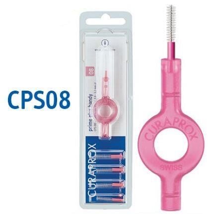 Curaprox CPS 08 Prime Plus Arayüz Fırçası Pembe 3,2mm | 5 Adet