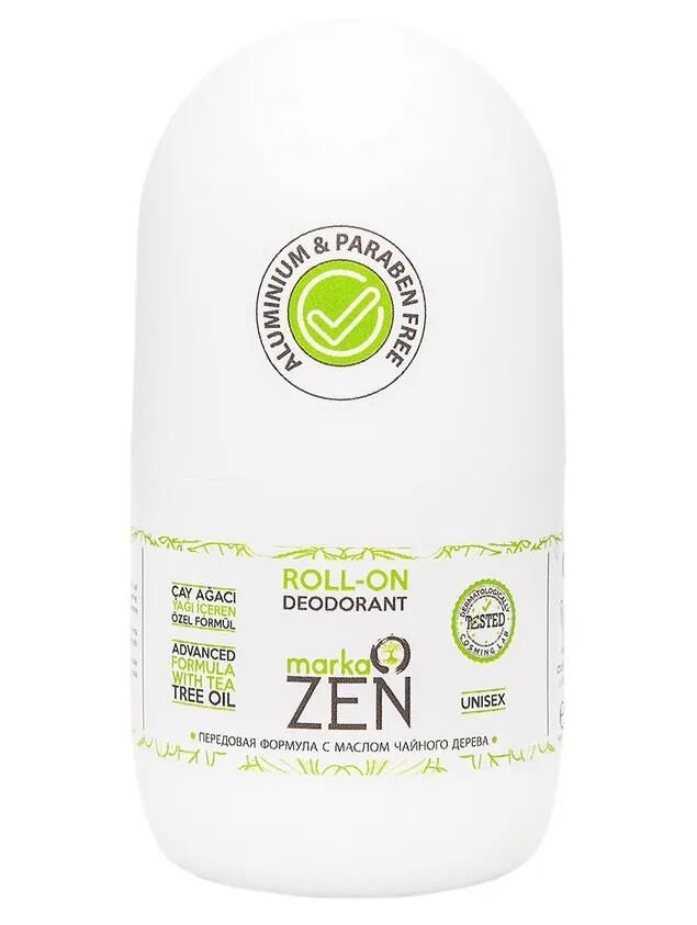 Markazen Çay Ağacı Pudrasız Leke Yapmayan Roll-On Deodorant 50 ml