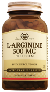 Solgar L-Arginine 500mg 50 Kapsül
