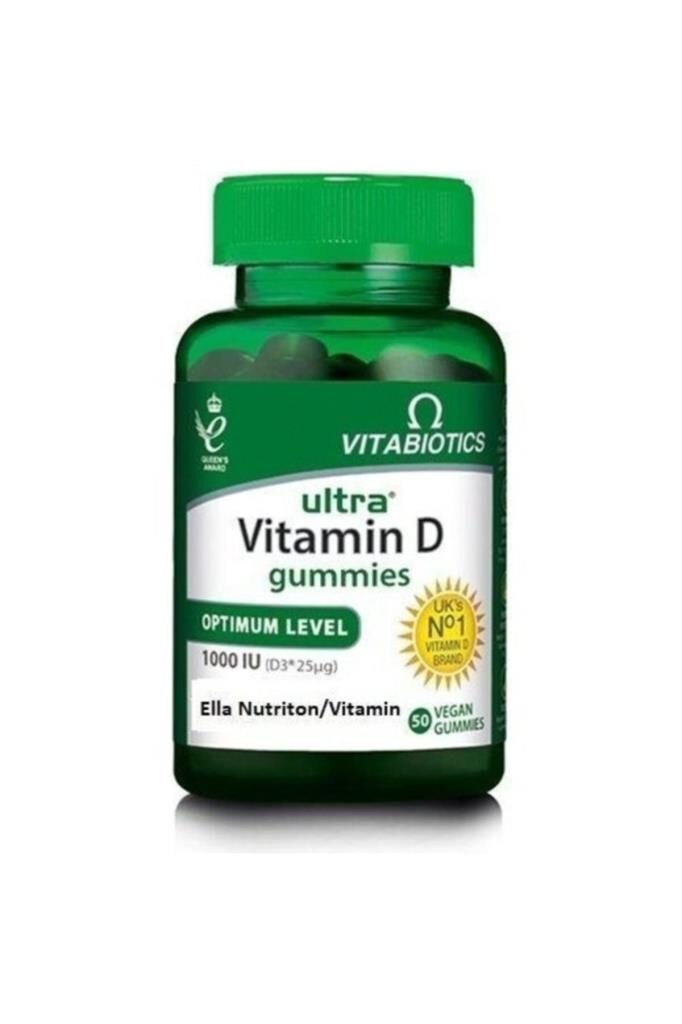 Ultra Vitamin D Gummies 1000 Iu 50 Kapsül