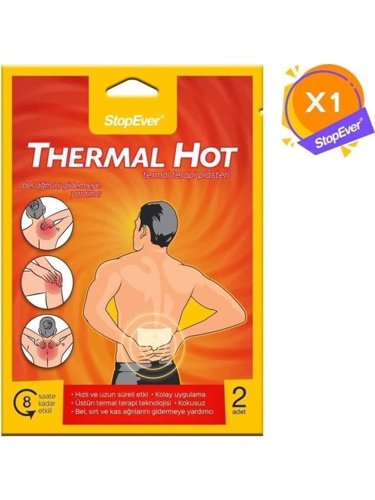 StopEver Thermal Hot Termal Terapi Plasteri 1 adet