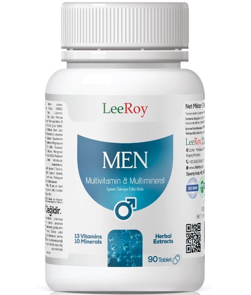 LeeRoy Men Multivitamin & Multimineral 90 Tablet