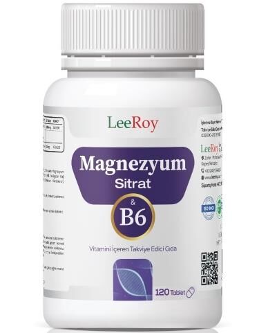 LeeRoy Magnezyum Sitrat 120 Tablet