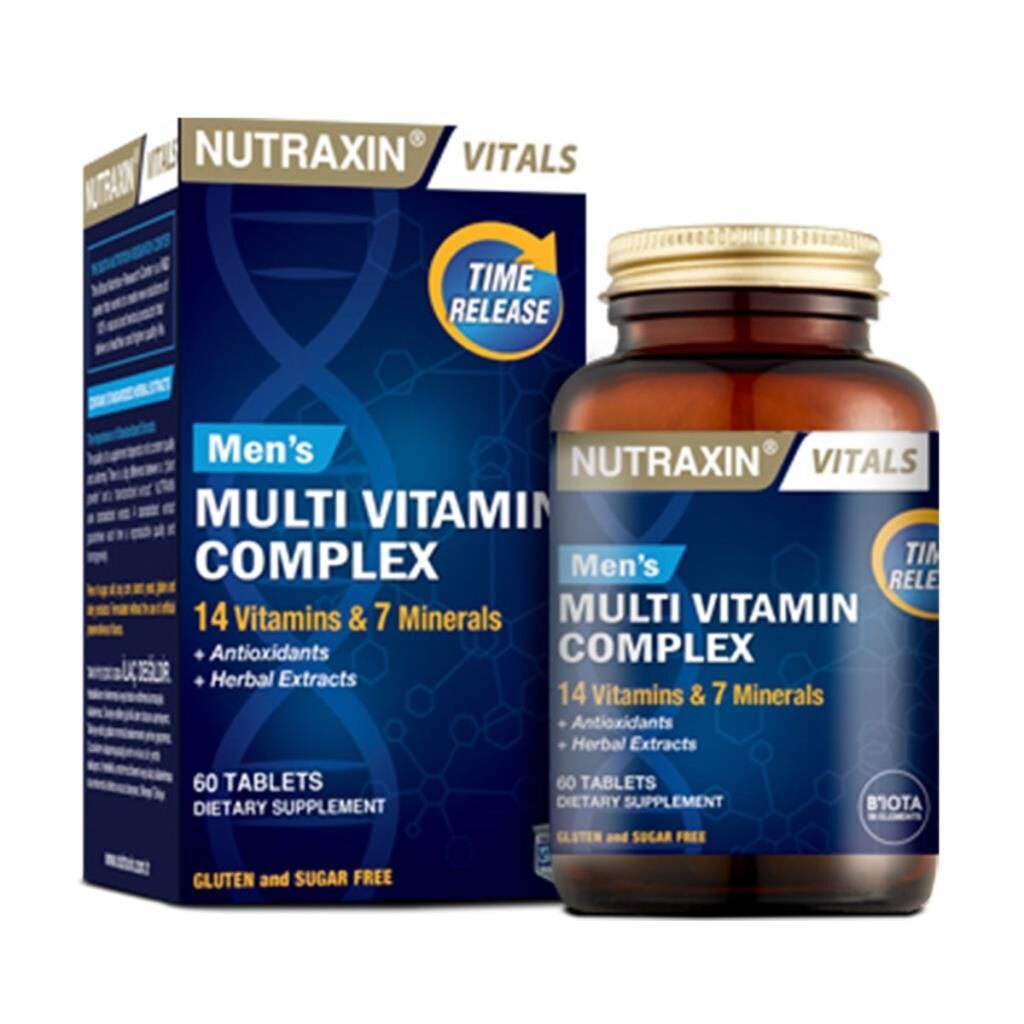 Nutraxin Multivitamin & Mineral Complex For Men 60 Tablet