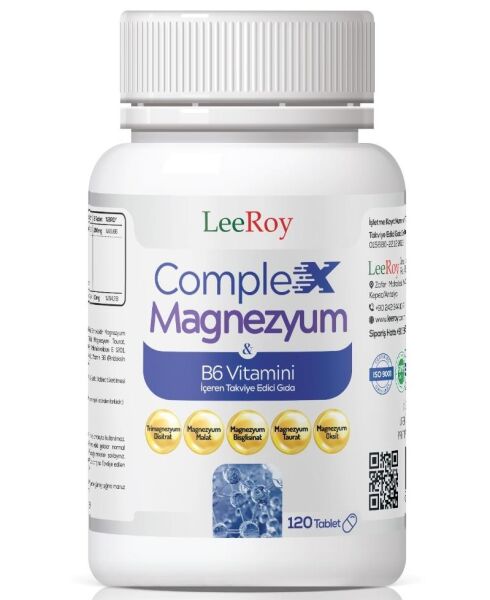 LeeRoy Magnezyum Complex 120 Tablet