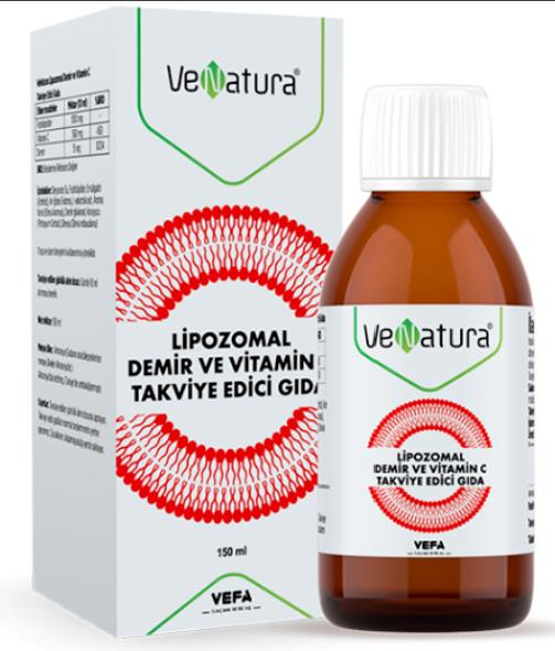Venatura Lipozomal Demir ve Vitamin C 150ml