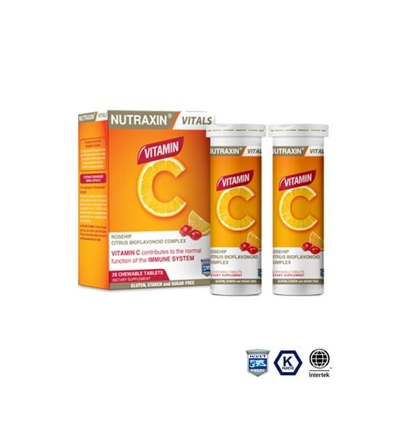 Nutraxin C Vitamini Çiğneme Tableti 28 Tablet