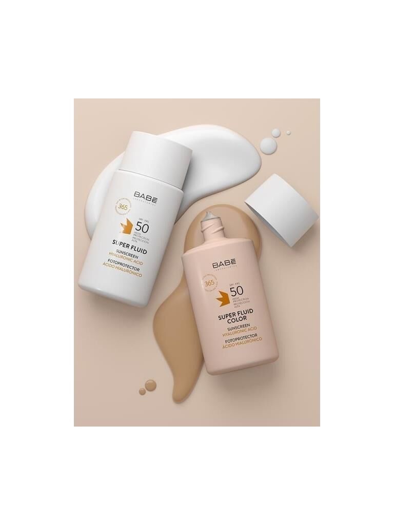 Babe Facial Sunscreen Super Fluid Color SPF50 50ml