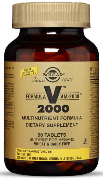 Solgar VM 2000 Multi-Vitamin 90 Tablet