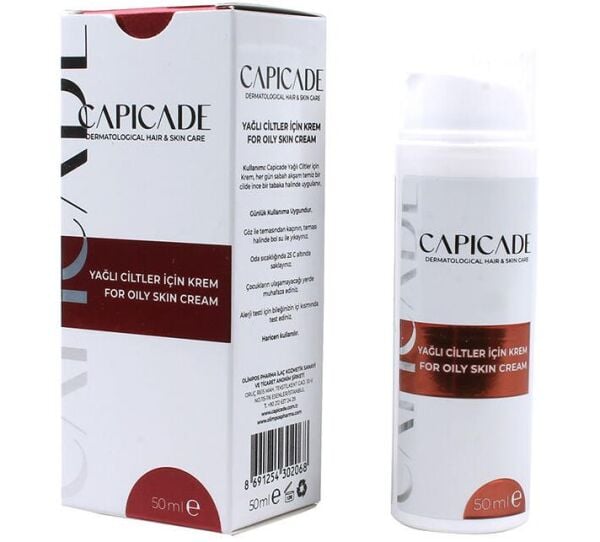 Capicade Yağlı Ciltler İçin Krem 50ml