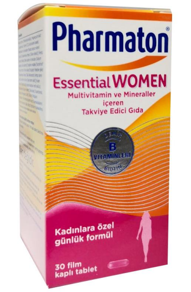 Pharmaton Essential Women 30 Tablet | Kadınlara Özel