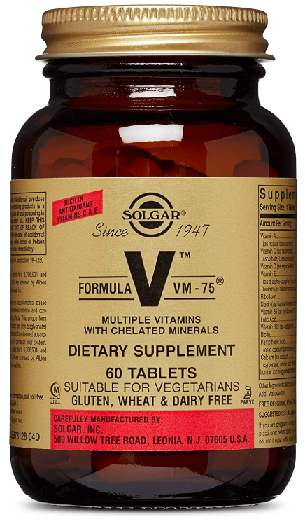 Solgar VM 75 Multi-Vitamin 60 Tablet