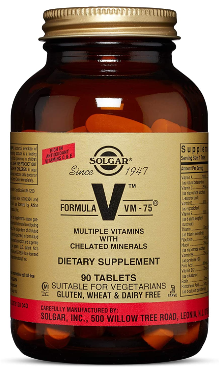 Solgar VM 75 Multi-Vitamin 90 Tablet