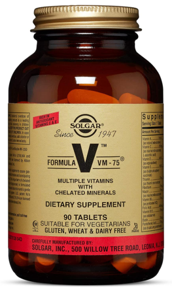Solgar VM 75 Multi-Vitamin 90 Tablet