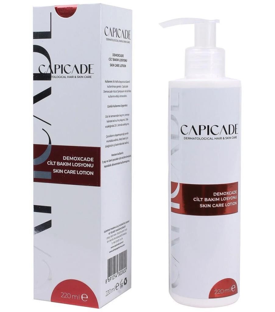 Capicade Demoxcade Cilt Bakım Losyonu 220ml
