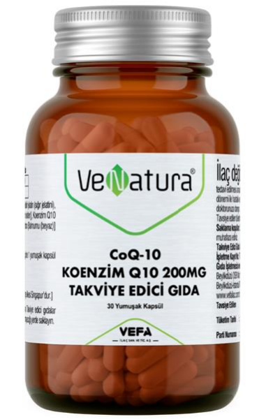 Venatura CoQ-10 Koenzim Q10 200mg 30 Kapsül
