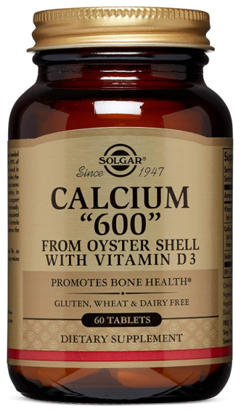 Solgar Calcium 600mg Oyster Shell 60 Tablet