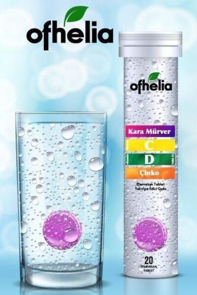 Ofhelia Kara Mürver Ekstresi Effervesan 20 Tablet