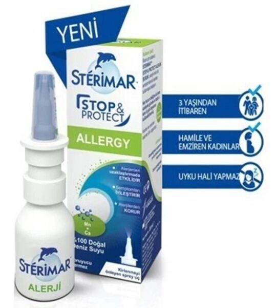 Sterimar Stop & Protect Deniz Suyu Spreyi 20ml | Yeşil