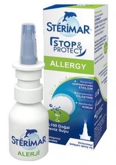 Sterimar Stop & Protect Deniz Suyu Spreyi 20ml | Yeşil