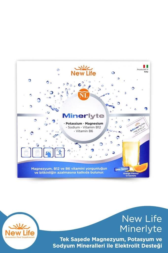 New Life Minerlyte Magnezyum 12 Şase