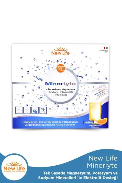 New Life Minerlyte Magnezyum 12 Şase