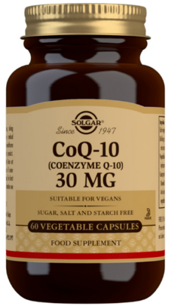 Solgar Coenzyme Q-10 30mg 60 Kapsül