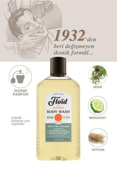 Floid Duş Jeli Vetyver Splash 500 ml